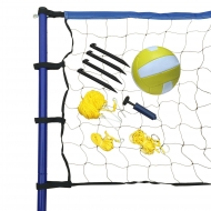 Portable Volleyball Net, Posts, Ball & Pump Set